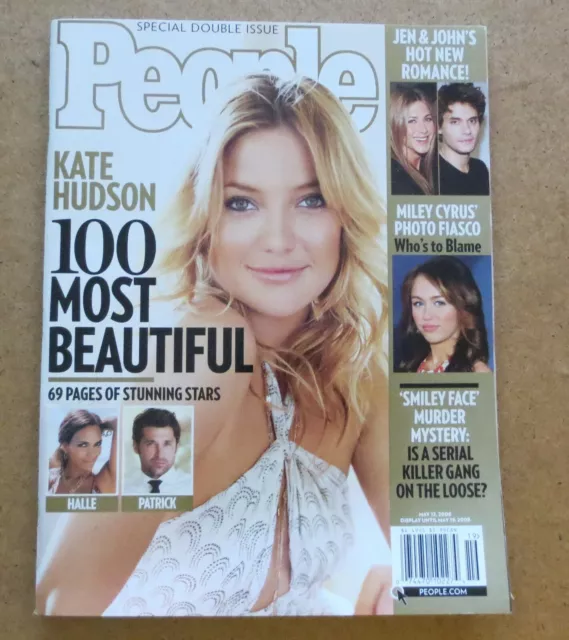 People Magazine Kate Hudson Minka Kelly Miley Cyrus Hannah Montana Gossip Girl