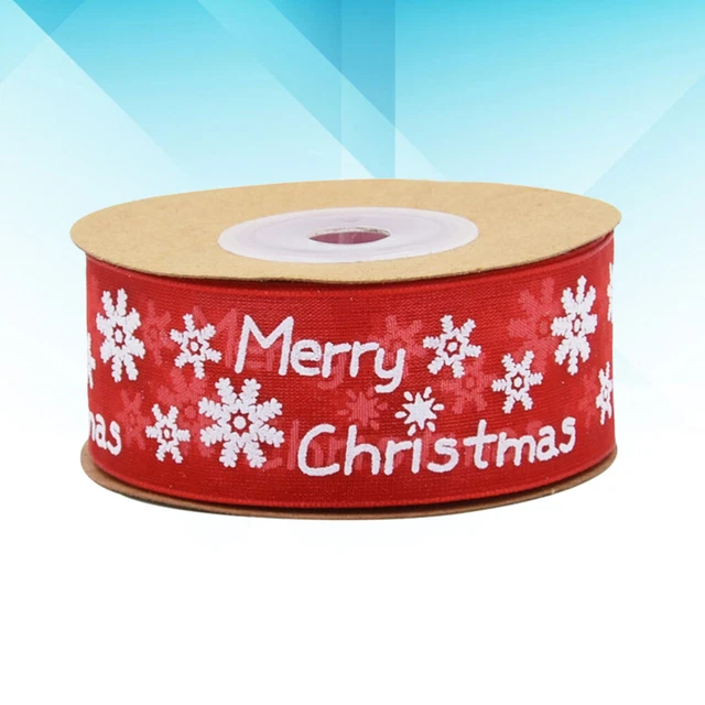 2x Diy Bowknot Bänder Weihnachten Band Geschenk Verpackung Band 4