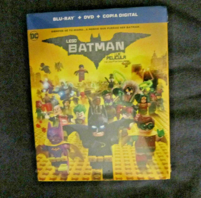 blu-ray & dvd Lego BATMAN La Pelicula en espanol in spanish NEW