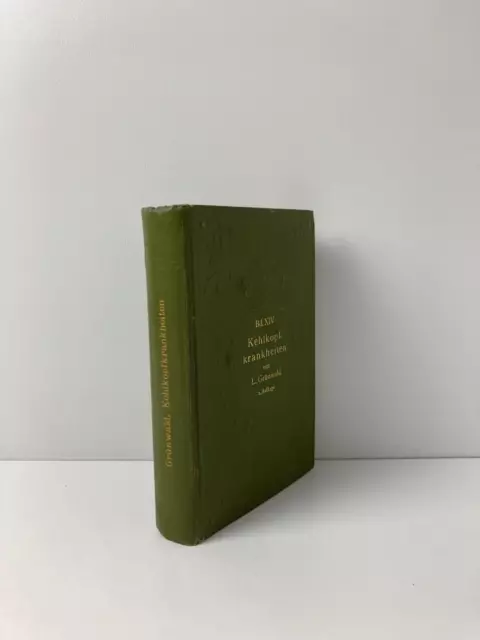 Grundriss der Kehlkopfkrankheiten und Atlas der Laryngoskopie | Buch <GUT>