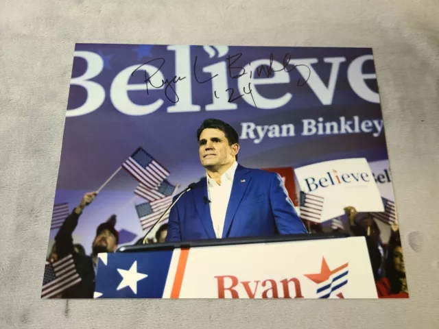 Ryan Binkley Signed Photo 8" X 10" Presidential Candidate 2024