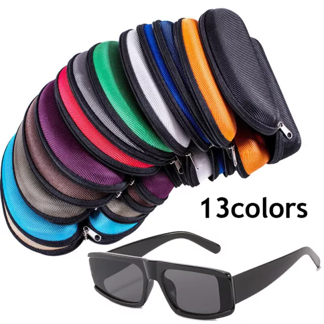 Sunglasses Reading Glasses Carry Bag Hard Zipper Box Travel Pack Pouch Case New