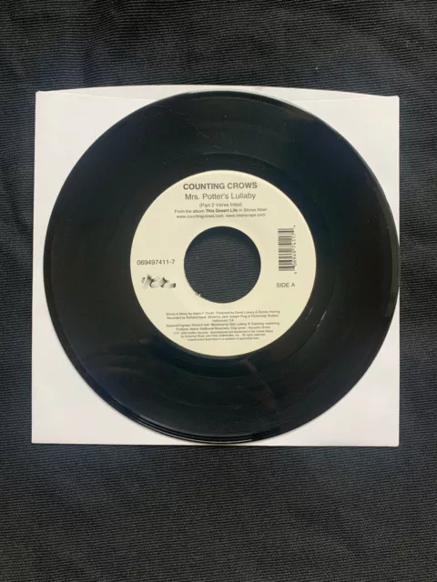 Counting Crows -  Mrs. Potter's Lullaby / All My Friends PLAYS GREAT! 7" 45