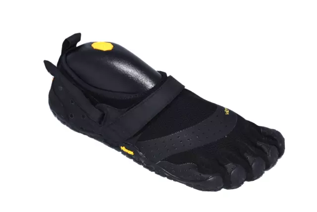 Scarpe da acqua nere a piedi nudi Vibram Five Fingers V-Aqua taglia opzionali UK9,10,11,11,5