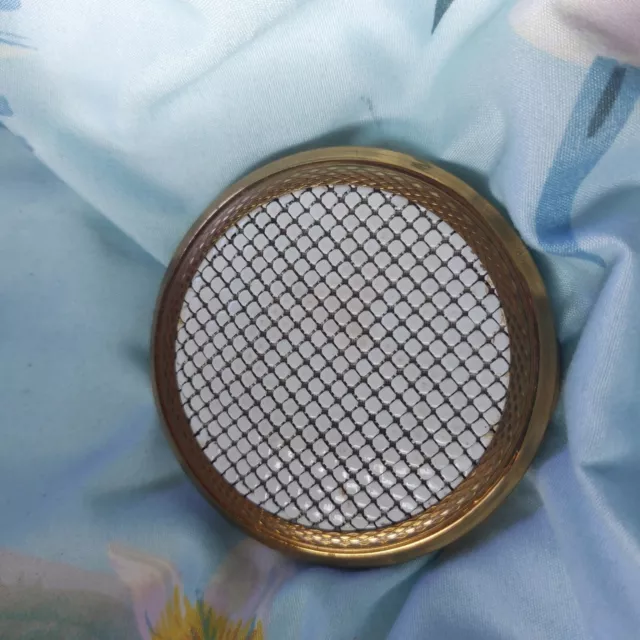 Vintage Oroton Glomesh Mirror Powder Compact