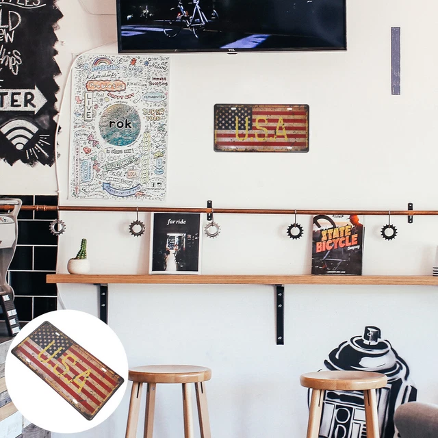 Insegna In Metallo Con Scritta "Flower Teacher" Seeds Grow