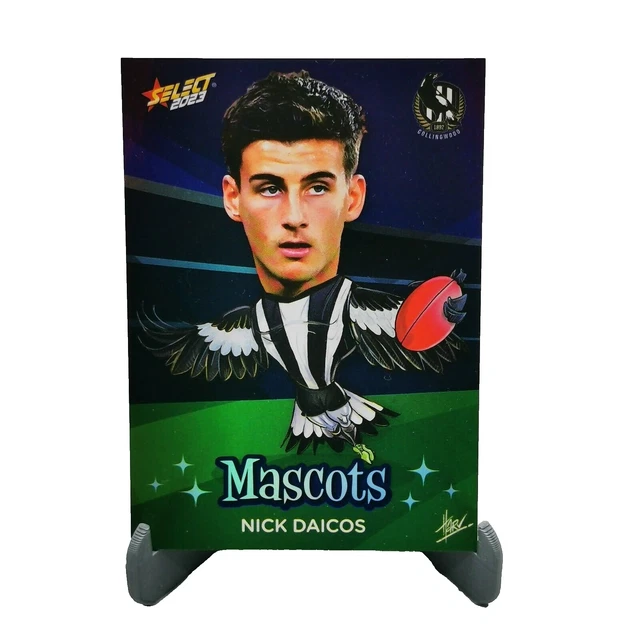 NICK DAICOS MASCOTS Card M17 Collingwood Magpies 2023 AFL Select Footy Stars EUR 14,62