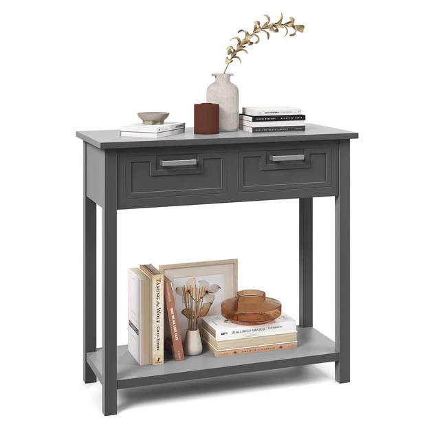 Tromso 2 drawer console table discount