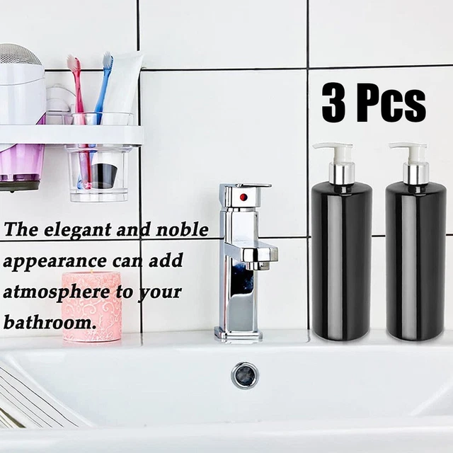 Botellas de bomba juego vacío champú baño gran capacidad cocina bomba de loción