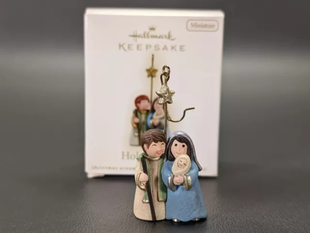 Hallmark Keepsake Miniature Christmas Ornament Holy Family 2009