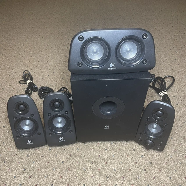 LOGITECH Z506 SURROUND Sound Computer Home Theater Speaker System
