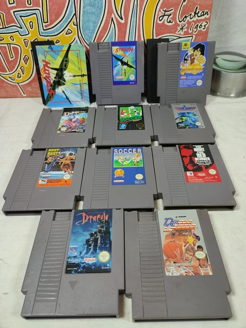 lot de 10 jeux  Nintendo Nes