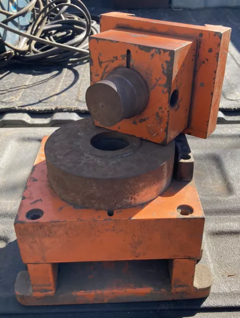 Used On Piranha Ironworker Punch 4451410 & Die Holder Assembly