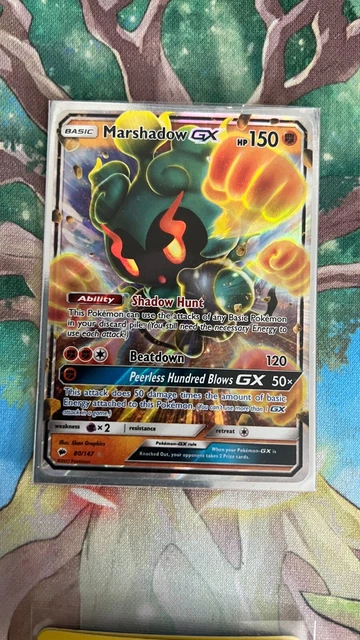 Marshadow GX 80/147 - Brennende Schatten Pokémonkarte
