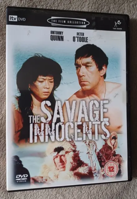 THE SAVAGE INNOCENTS (1959) Antohny Quinn Nicholas Ray film. region 2 uk DVD