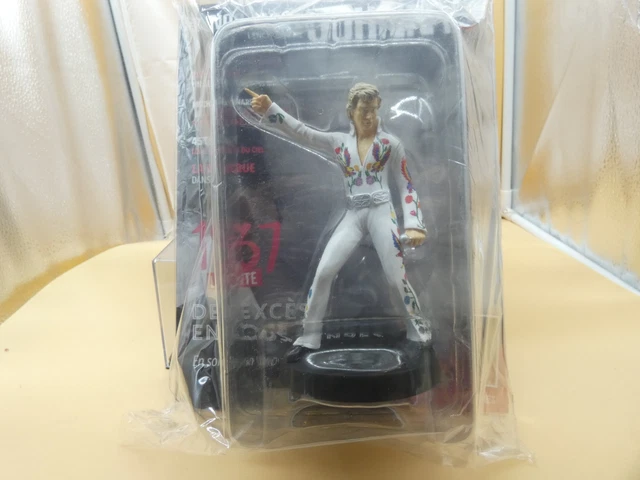 Figurine De Collection Johnny Hallyday N°66 - Avec Livret 28 Pages - Alteys - Neuf En Résine