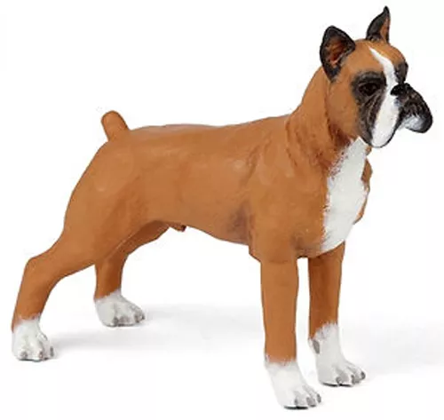 NEW PAPO 54019 Male Boxer Dog Model