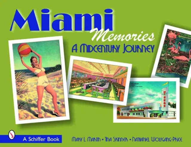 Miami Memories Postcards ID book Florida Beach Vintage