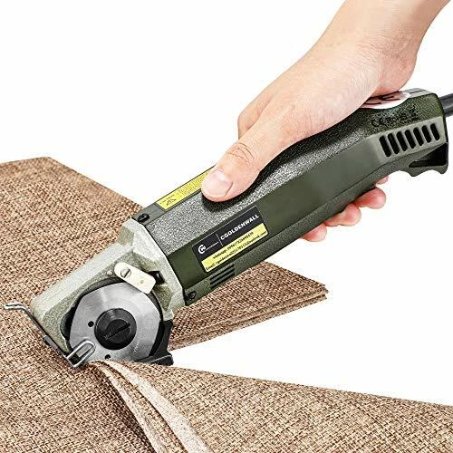 Taglierina Elettrica Per Tessuti - Lama 90mm, Taglio Fino A 30mm, Per Sartoria E Hobby - Foto 3