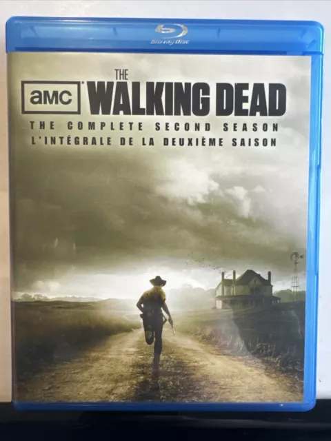 The Walking Dead: The Complete Second Season (Blu-ray Disc, 2012, Canadian) OOP