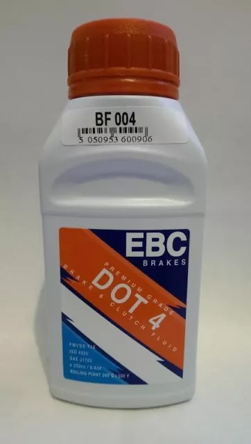 EBC DOT 4 Motorcycle and Scooter Brake Fluid and Clutch Fluid (250ml)