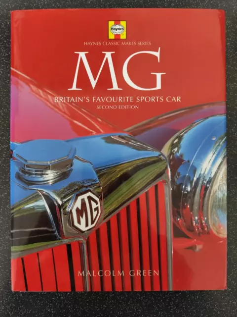 Mg Britain's Favourite Sports Car Book By Malcolm Green & Haynes