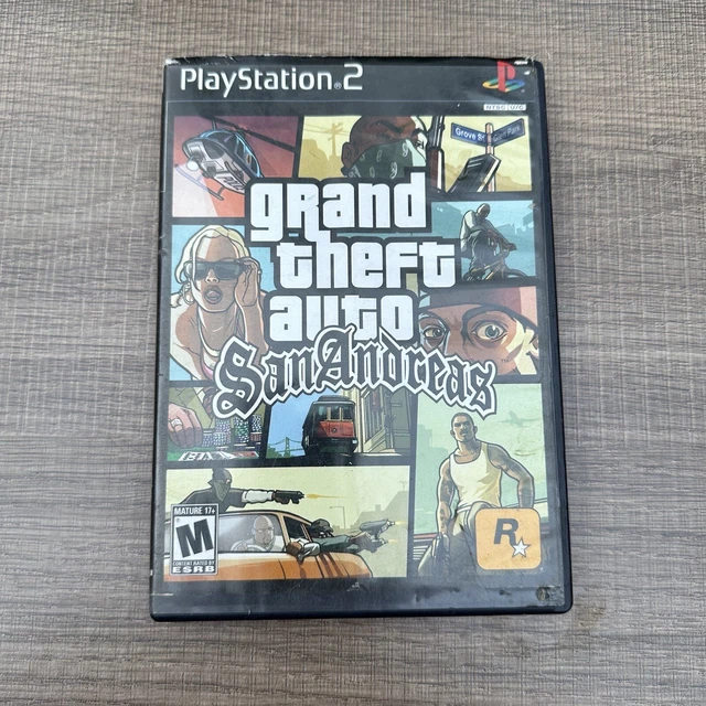 SONY PLAYSTATION 2 Grand Theft Auto GTA San Andreas Greatest Hits senza ...