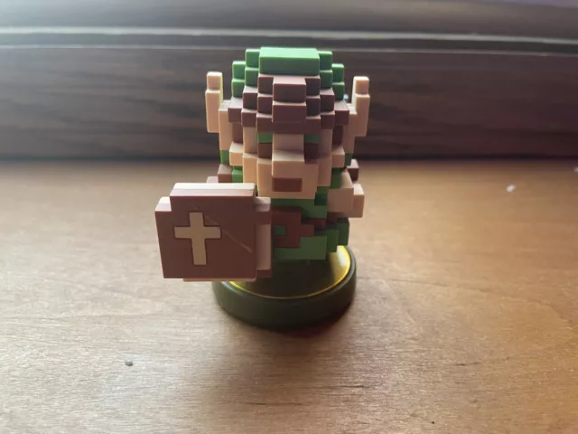 Amiibo 8-bit Link The Legend of Zelda Character Figure