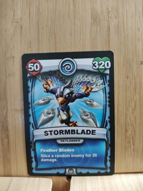 Skylanders Battlecast🏆STORMBLADE 2016 Trading Card🏆