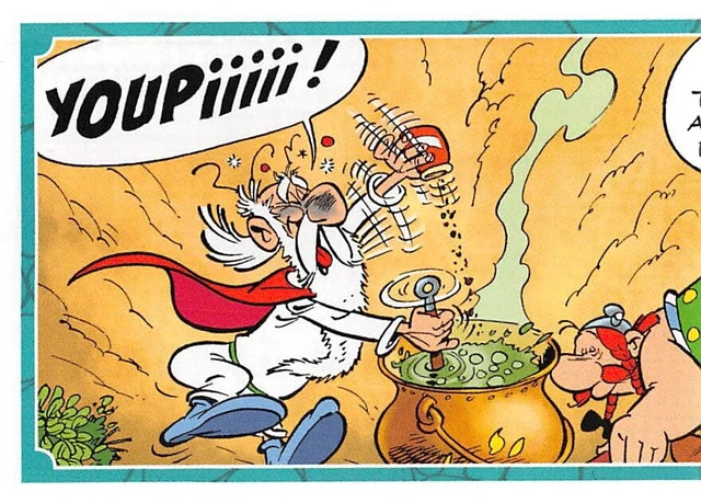 Stickers Panini Carrefour Astérix N°70 - Collection Vintage - Occasion - Provenance France
