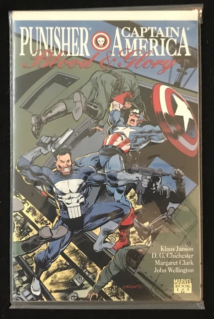 Marvel Comics 1992 Punisher Captain America, Blood & Glory #1 of 3 EXCELLENT