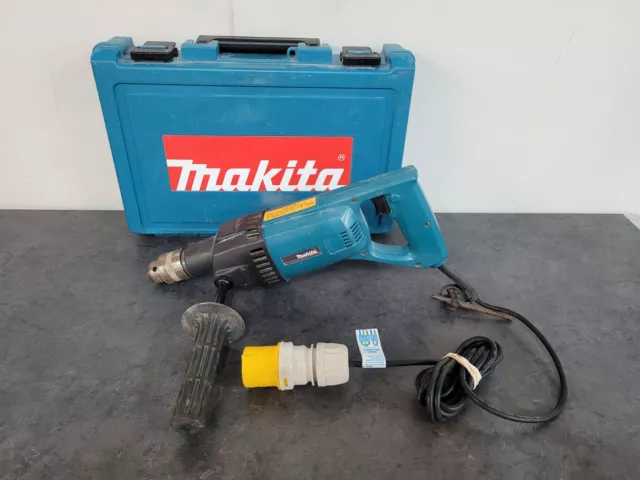 Makita 8406 110v Diamond Core Drill - With Case.