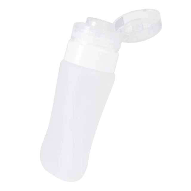Set Da Viaggio 7 Pezzi: Bottiglie E Contenitori Portatili In Silicone (Rosa E Verde), Flaconi TSA Con Ampia Apertura E Design Antiperdita