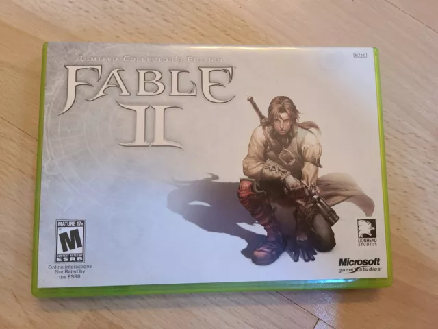 Xbox 360 - Fable II 2 Limited Collector's Edition CIB - Very Good Tested