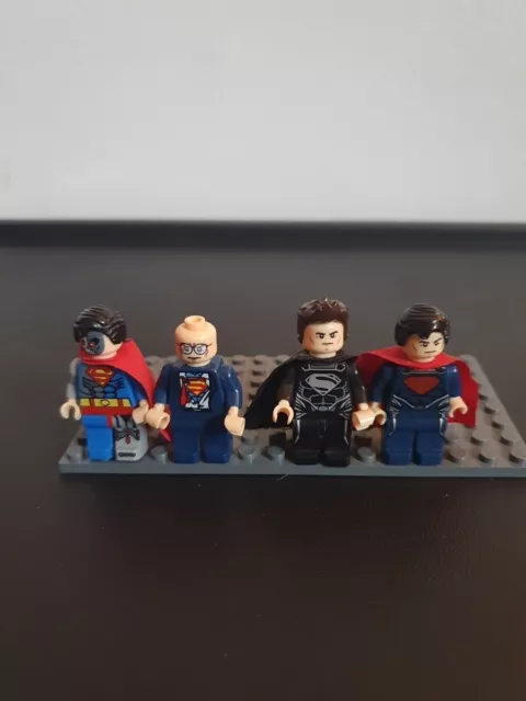 Lego DC Comics Super Heroes minifigures - Superman Variations