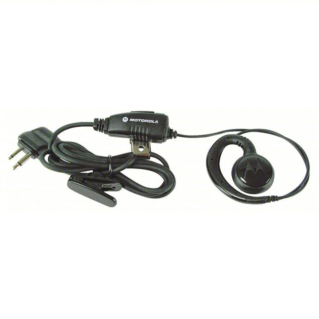 HKLN4424A Motorola Solutions CP Swivel Earpiece With Push To Talk -NEW