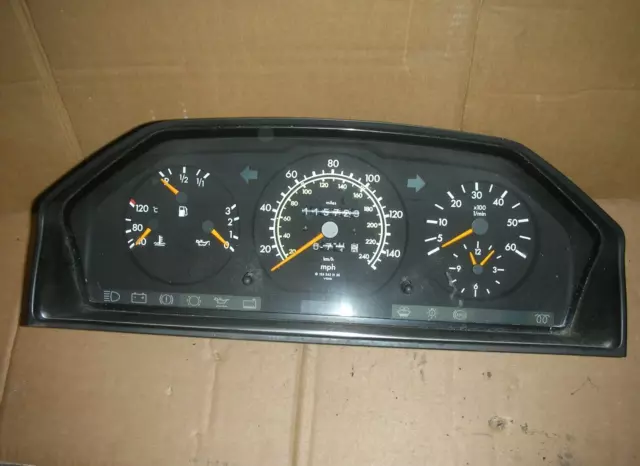 1994 Mercedes W124 C124 E220 Speedo Clock Instruments Meter Guages MPH