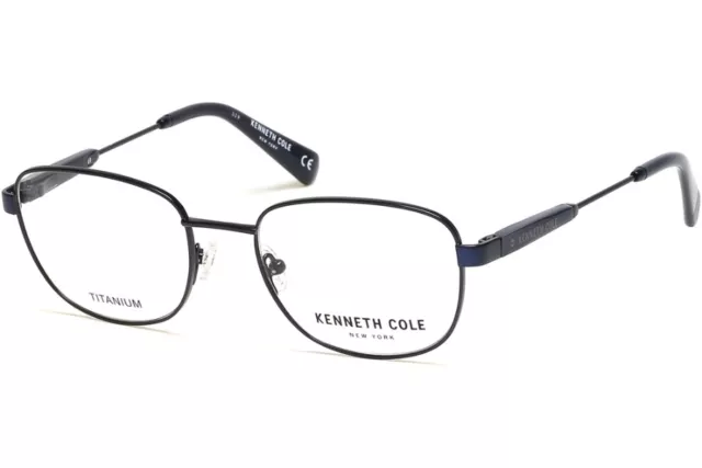 Kenneth Cole New York KC0299 Blue 091 Titanium Eyeglasses Frame 52-19-140 New