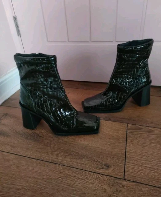 Crocodile boots topshop on sale
