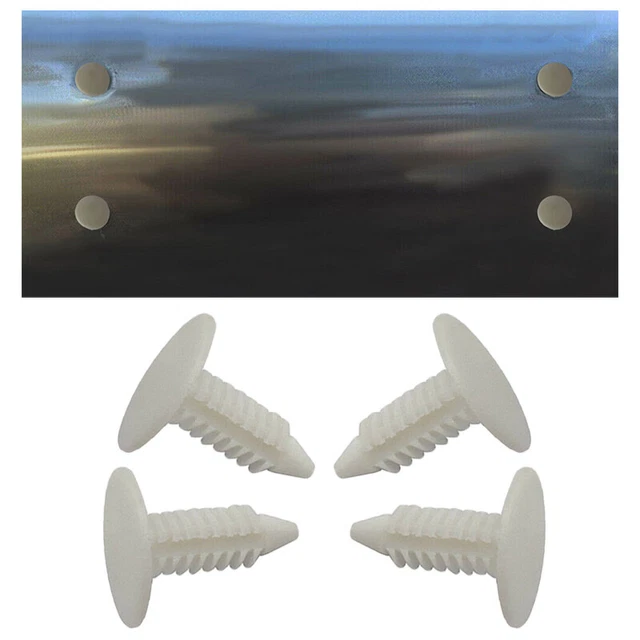 SET OF 4 License Plate Plugs Front Bumper Hole Covers EUR 4,96