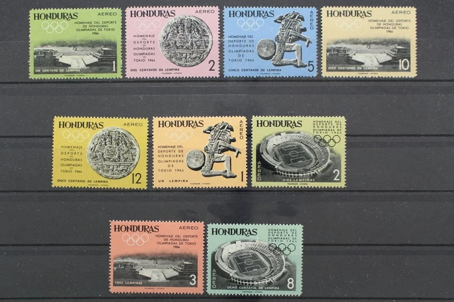 Honduras, MiNr. 607-615, postfrisch / MNH - 658877