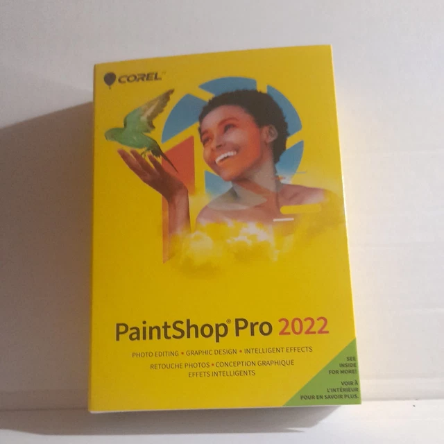 COREL PRO 2022 for Windows 10PSP2022EFMBAMC New (sealed