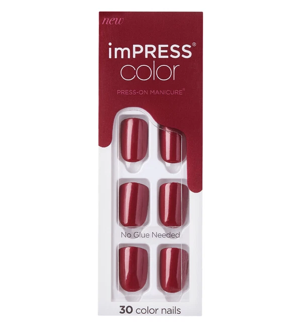 Kiss ImPress Press-On Manicure Color Nails (Pure Fit)Added New Colors You Choose