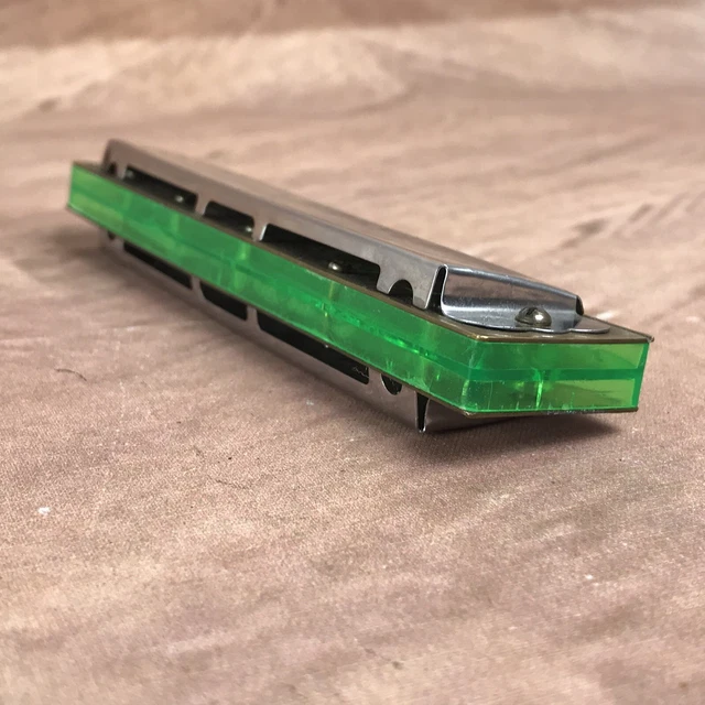 Schylling Fun to Play Green Harmonica 5"