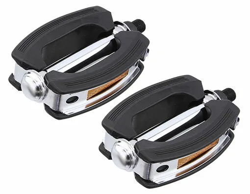 Absolute Bicycle Pedals Classic Rubber Vp-813 Compatible With 1/2 Crank.
