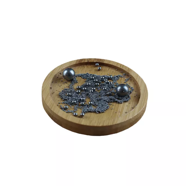 Palla di ferro solido 0,5 mm-10 mm palla sciolta piccole perline rotonde componenti in ferro battuto