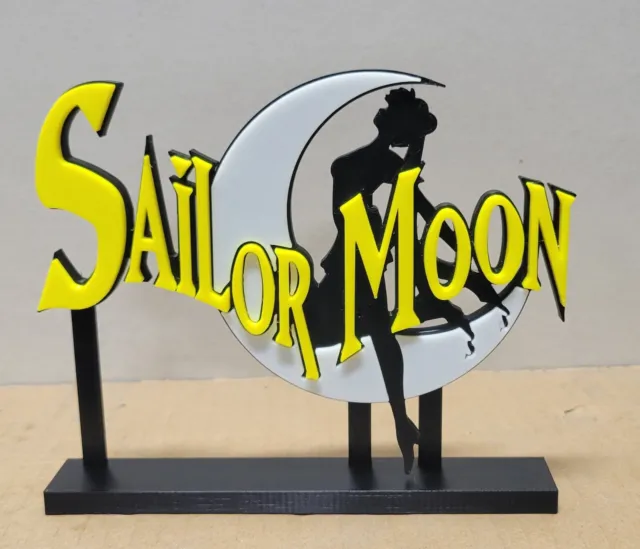 Anime Logo like Sailor Moon with Stand