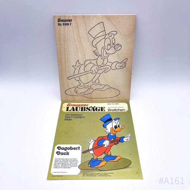 Graupner Laubsäge-brettchen No. 5389 Pour Modèle „Picsou Duck “ Made IN Germany
