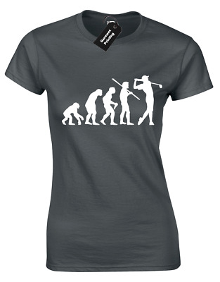 Evolution Of Golfer Ladies T Shirt Golf Player Gift Golfing Wear Top Gift Idea