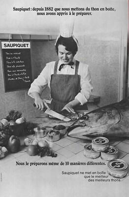 Réimpression Publicitaire Winchester – Thon Rouge – Sur Papier Vieux De 90 Ans